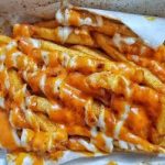 Creamy Cheesy Peri Peri Fries